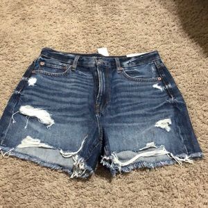 American eagle 90s boyfriend jean shorts